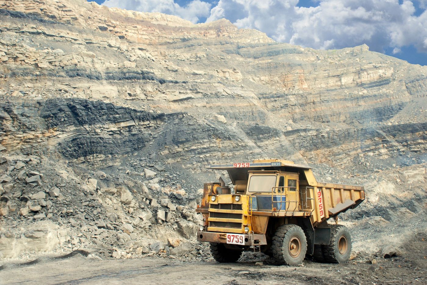 Solar microgrid at a mine