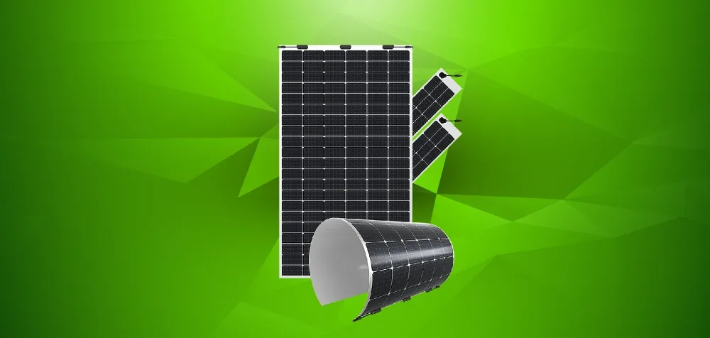 380W flexible solar panel